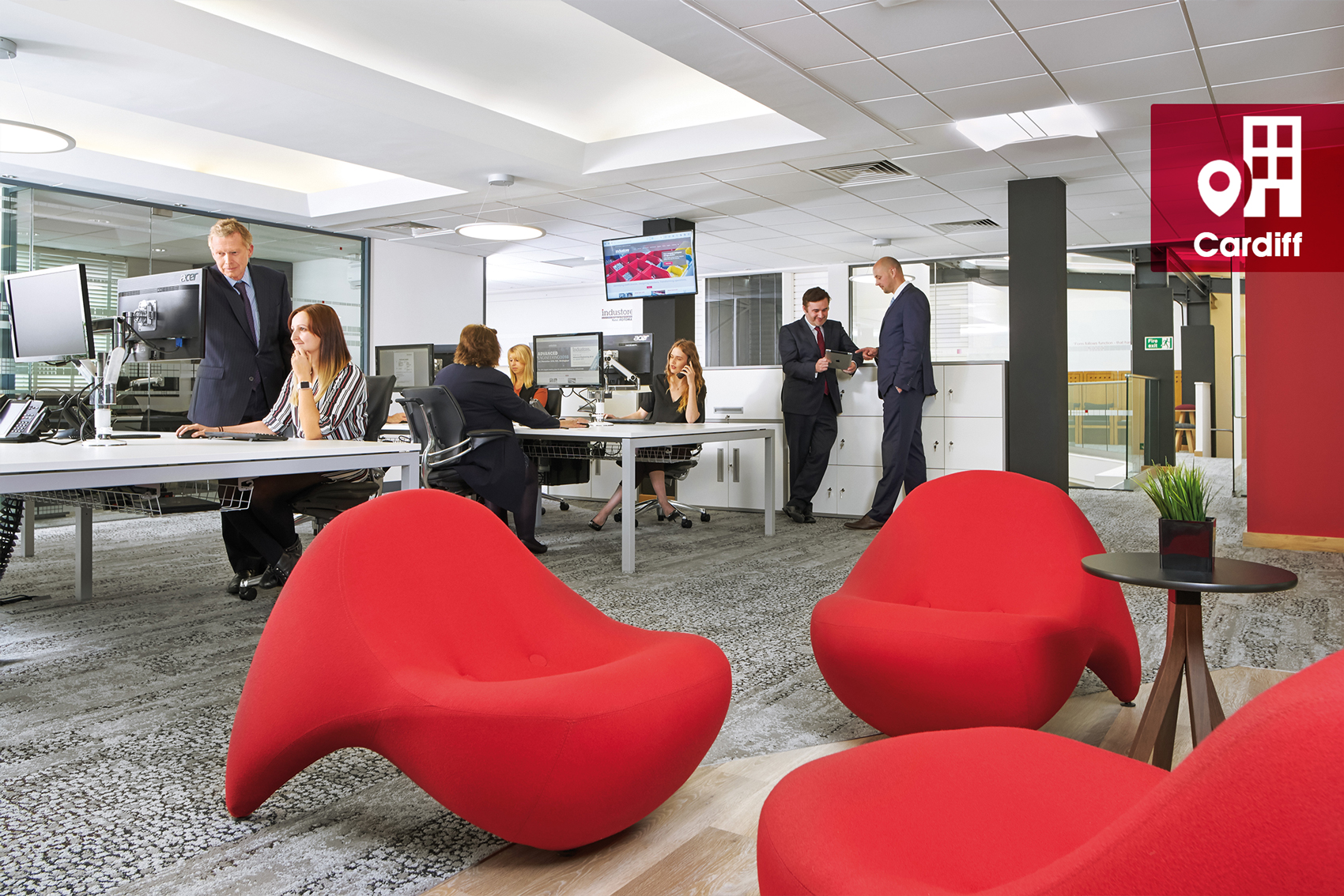 Industore demo Centre, in Cardiff.