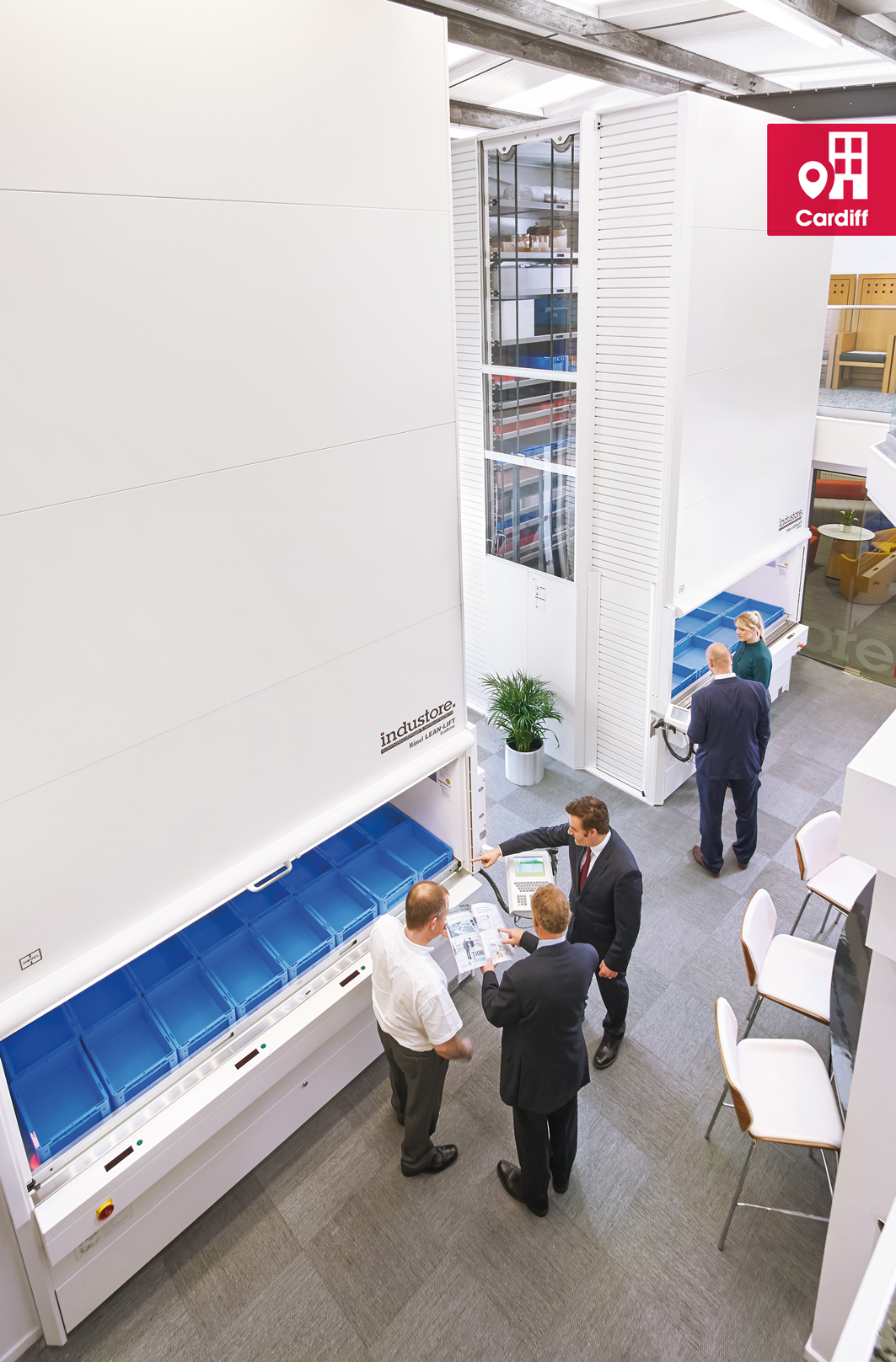 Industore demo Centre, in Cardiff.