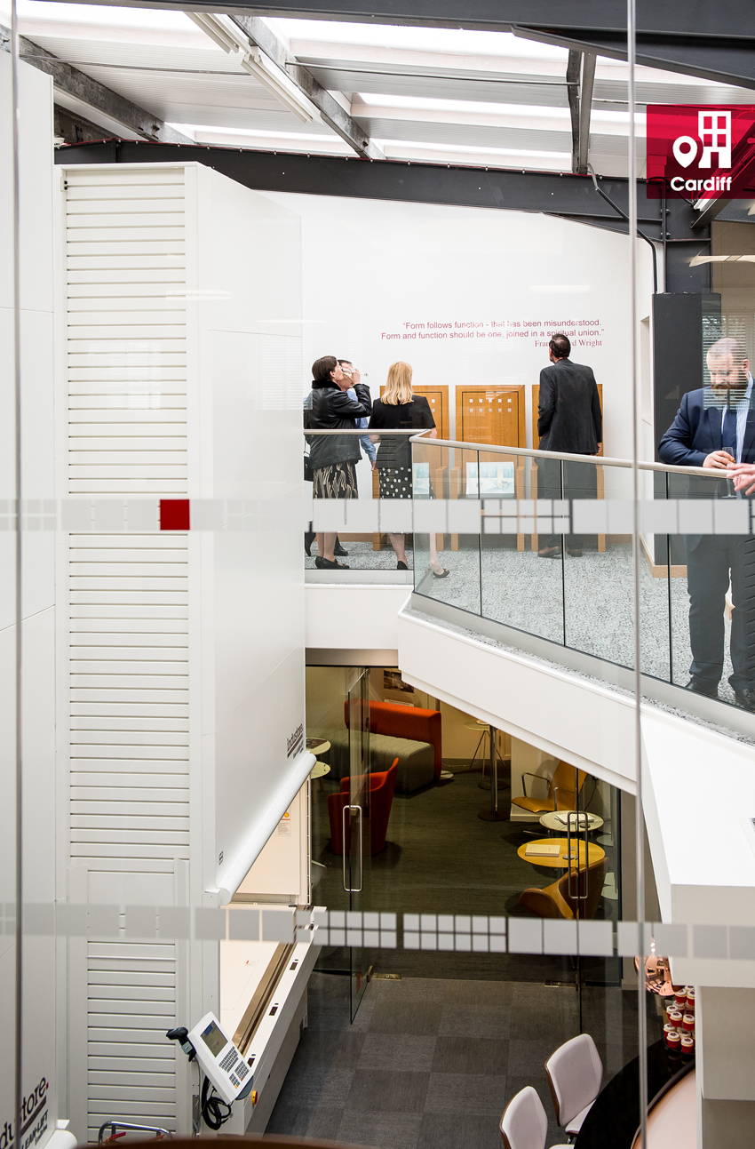 Industore demo Centre, in Cardiff.